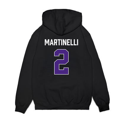 Northwestern - NCAA Men's Basketball : Nick Martinelli - Vintage Shersey Premium Hooded Sweatshirt-1