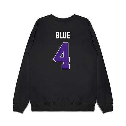 Northwestern - NCAA Women's Basketball : Lexi Blue - Vintage Shersey Premium Crewneck Sweatshirt-1