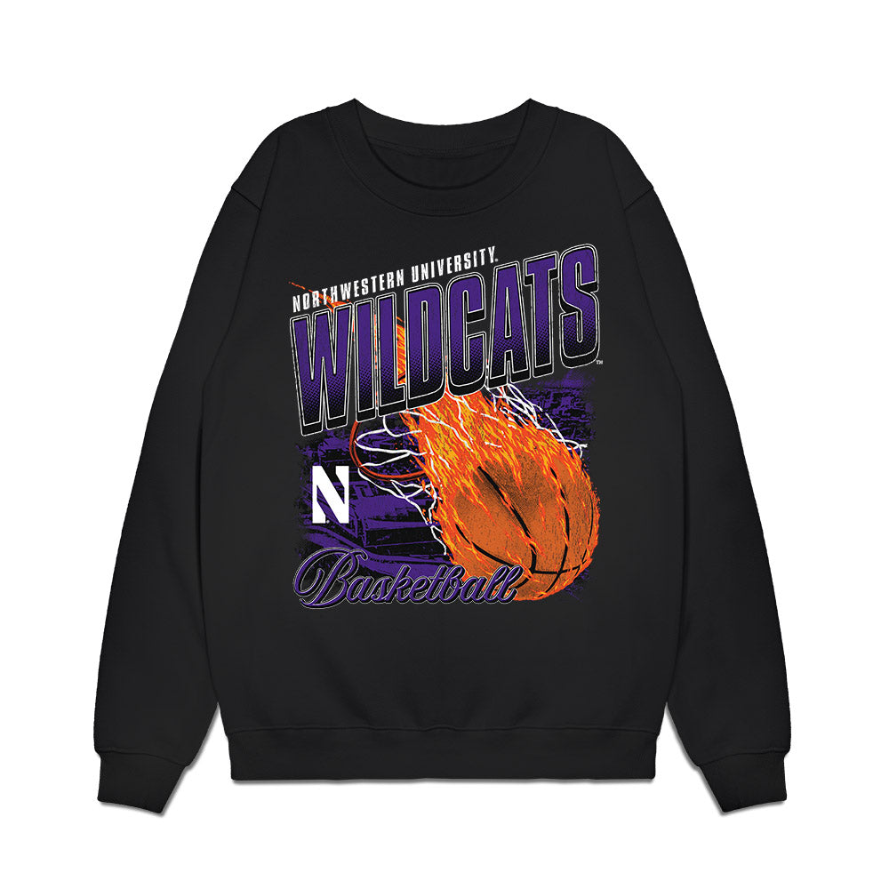 Northwestern - NCAA Men's Basketball : Gus Hurlburt - Vintage Shersey Premium Crewneck Sweatshirt-0