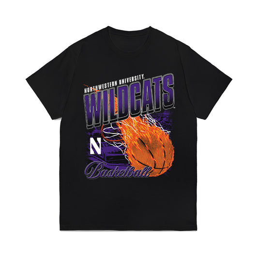 Northwestern - NCAA Men's Basketball : Nick Martinelli - Vintage Shersey Comfort Colors T-Shirt-0