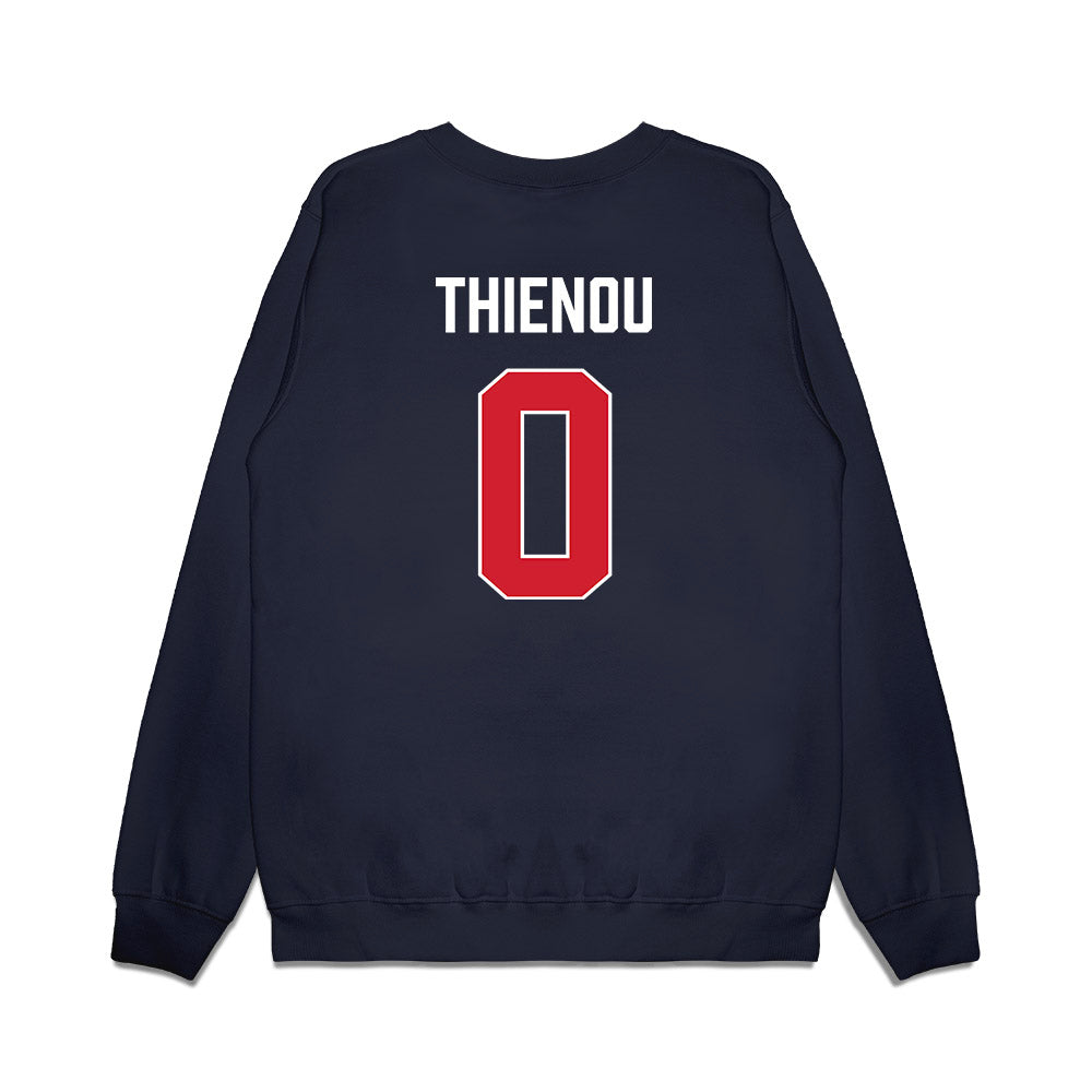 Ole Miss - NCAA Women's Basketball : Sira Thienou - Vintage Premium Crewneck Sweatshirt-1