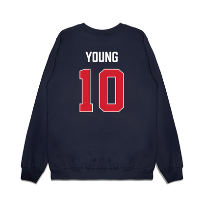 Ole Miss - NCAA Women's Basketball : J'Adore Young - Vintage Premium Crewneck Sweatshirt-1