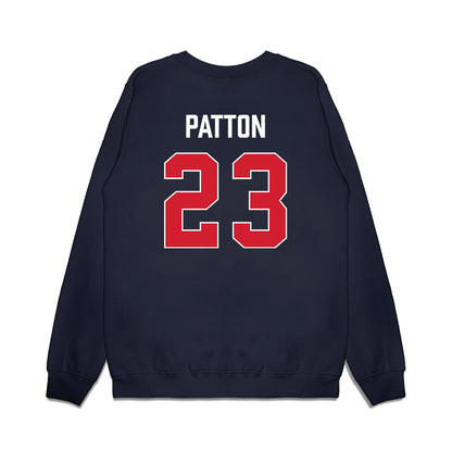 Ole Miss - NCAA Men's Basketball : Daniel Patton - Vintage Premium Crewneck Sweatshirt-1