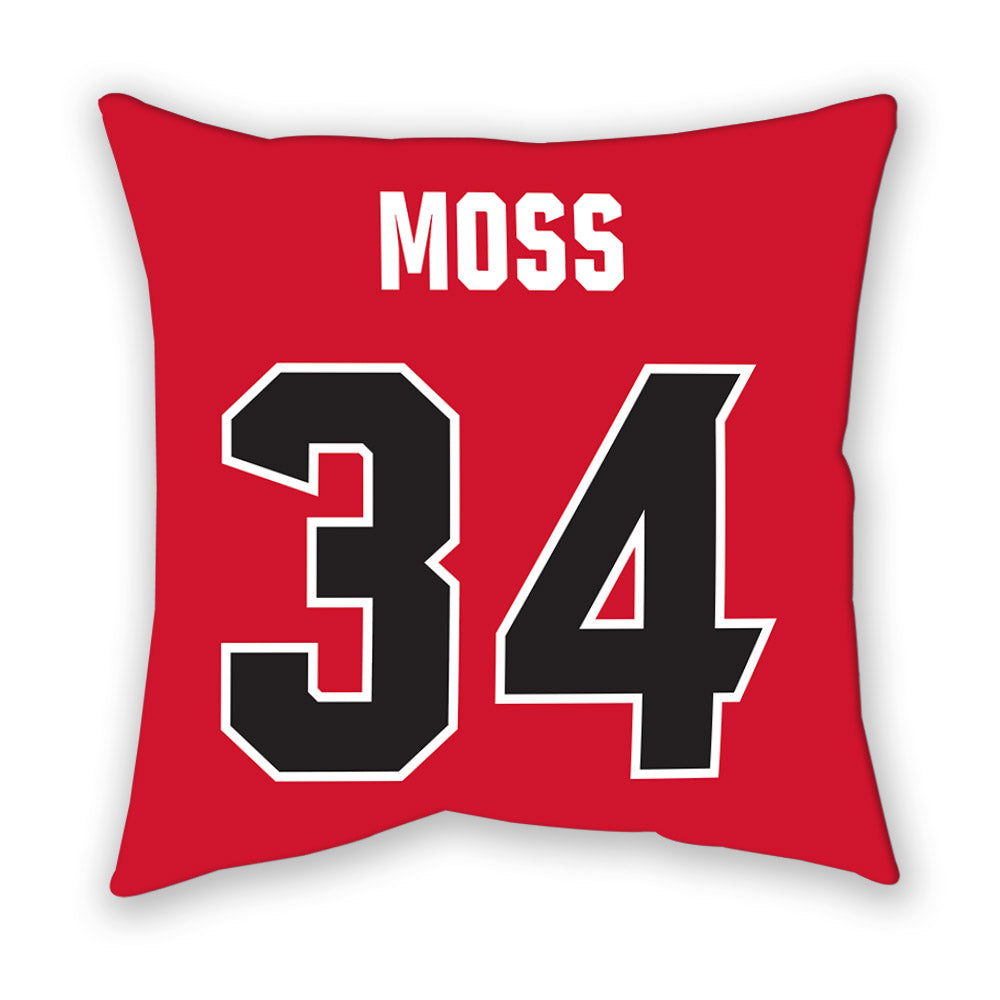 NC State - NCAA Football : Noah Moss - Pillow-1