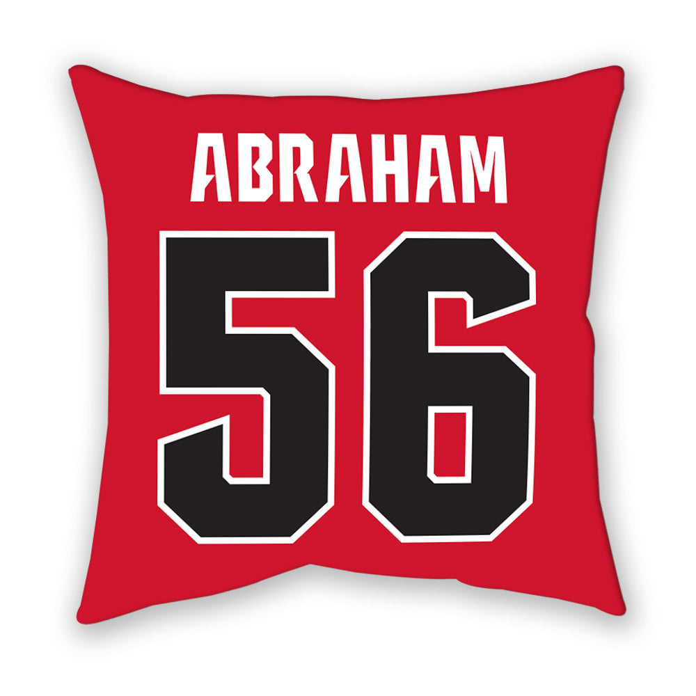 NC State - NCAA Football : Omarian Abraham - Pillow-1