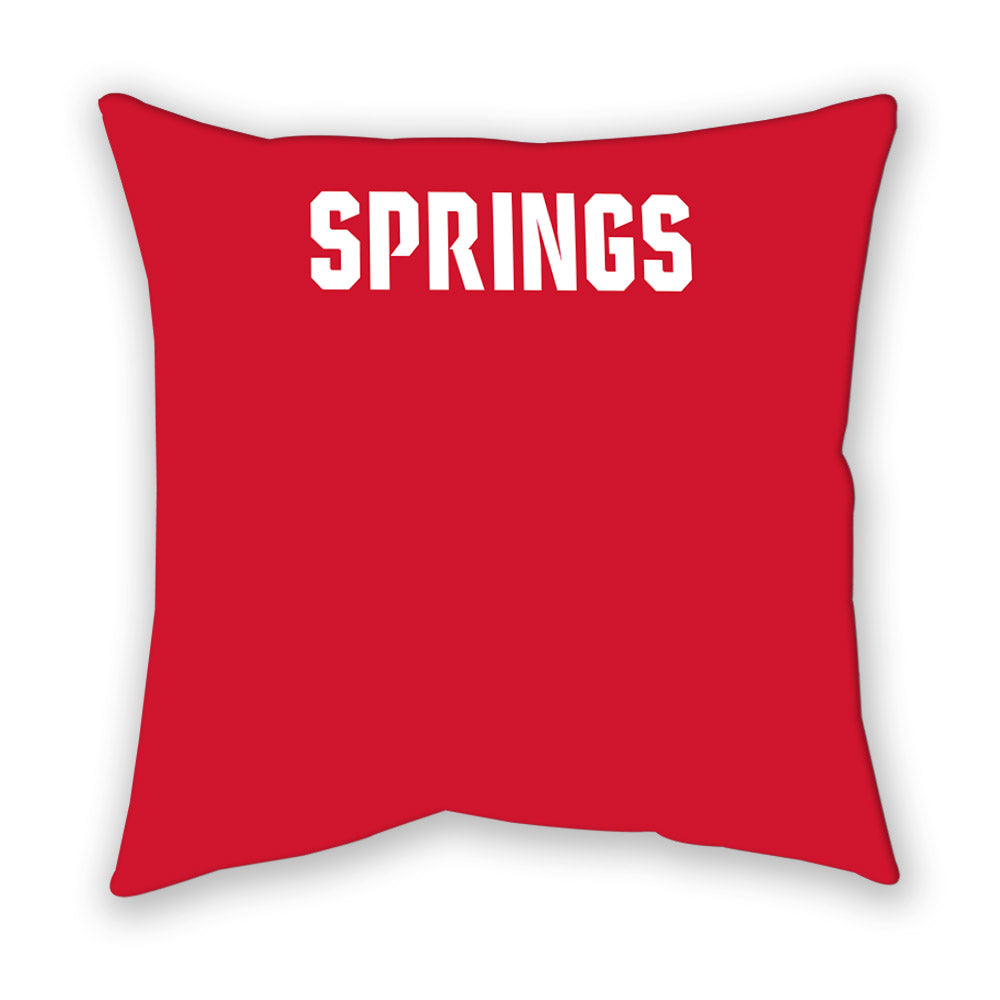 NC State - NCAA Men's Track & Field : Rance Springs - Pillow-1