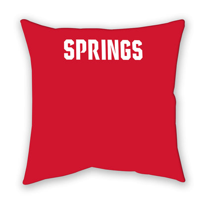 NC State - NCAA Men's Track & Field : Rance Springs - Pillow-1