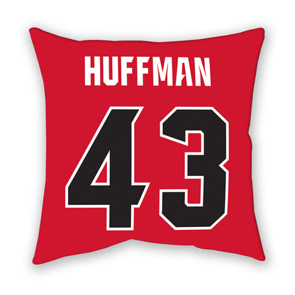 NC State - NCAA Football : Nathan Huffman - Pillow-1