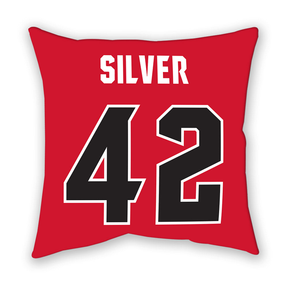NC State - NCAA Women's Volleyball : Britni Silver - Pillow-1