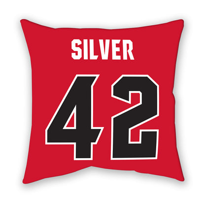 NC State - NCAA Women's Volleyball : Britni Silver - Pillow-1