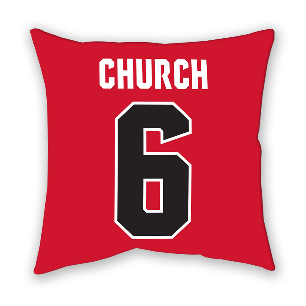 NC State - NCAA Baseball : Landon Church - Pillow-1