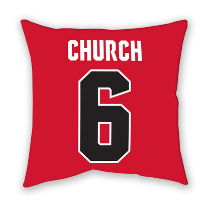 NC State - NCAA Baseball : Landon Church - Pillow-1