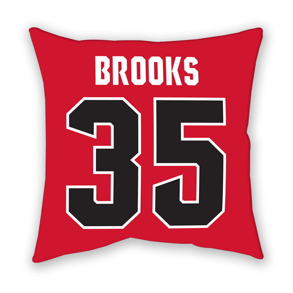 NC State - NCAA Women's Basketball : Zoe Brooks - Pillow-1