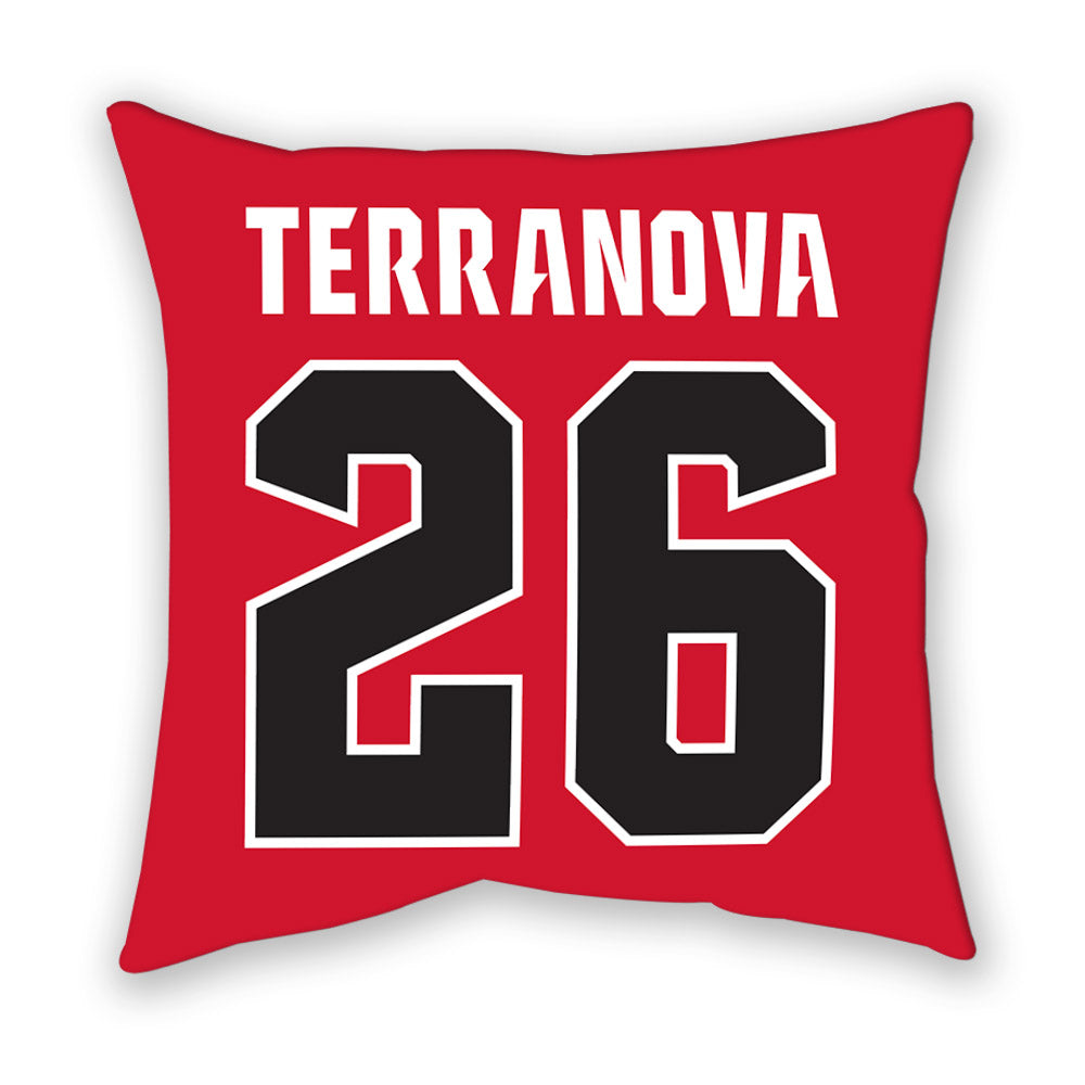 NC State - NCAA Men's Soccer : Samuel Terranova - Pillow-1