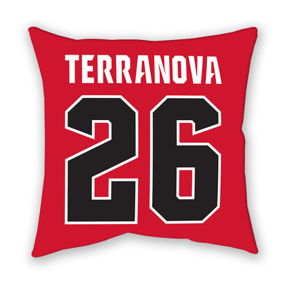 NC State - NCAA Men's Soccer : Samuel Terranova - Pillow-1