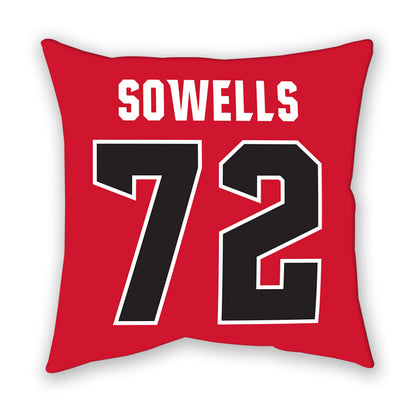 NC State - NCAA Football : Spike Sowells - Pillow-1