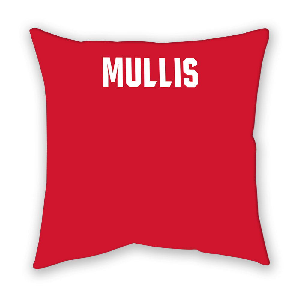 NC State - NCAA Wrestling : Justin Mullis - Pillow-1