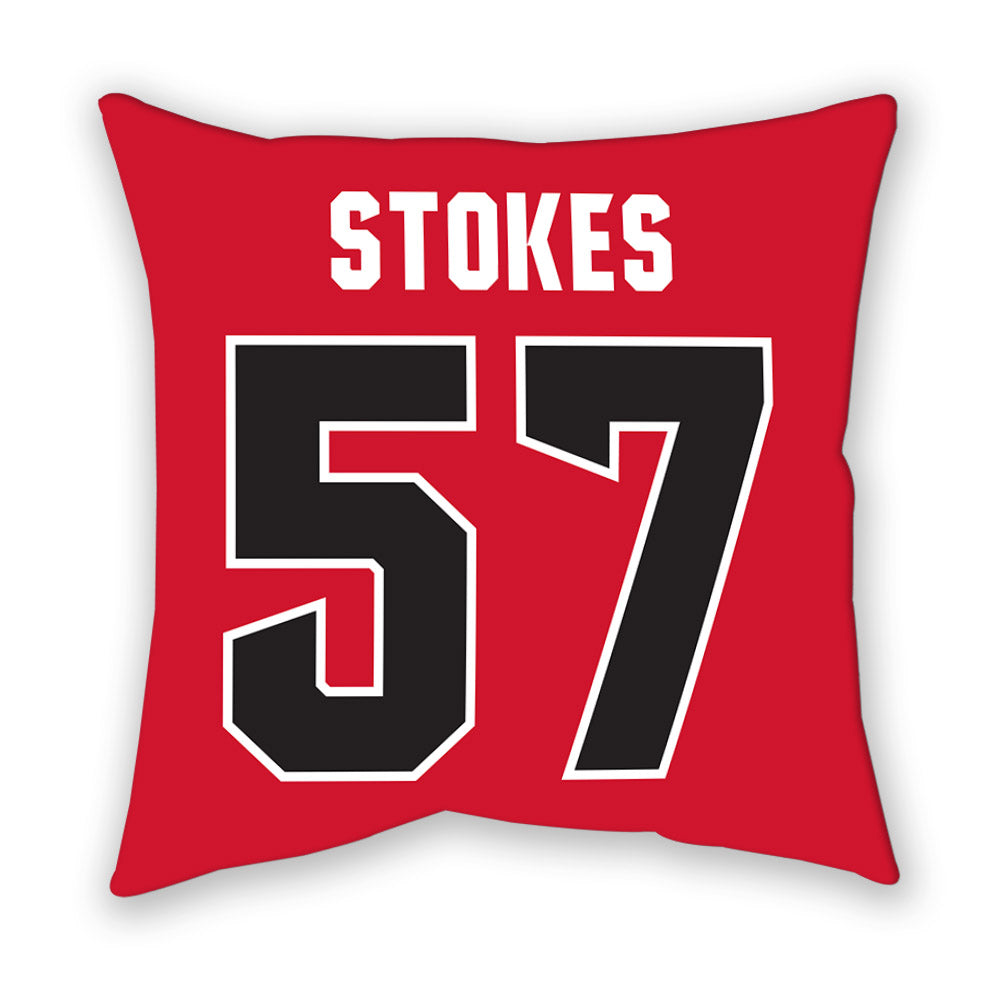NC State - NCAA Football : Steven Stokes - Pillow-1