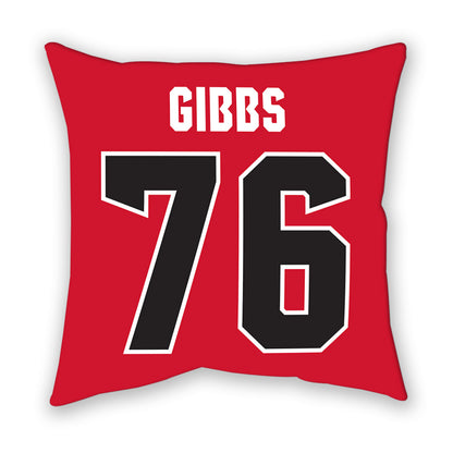 NC State - NCAA Football : Michael Gibbs - Pillow-1