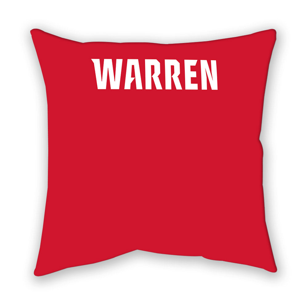 NC State - NCAA Football : Tyran Warren - Pillow-1