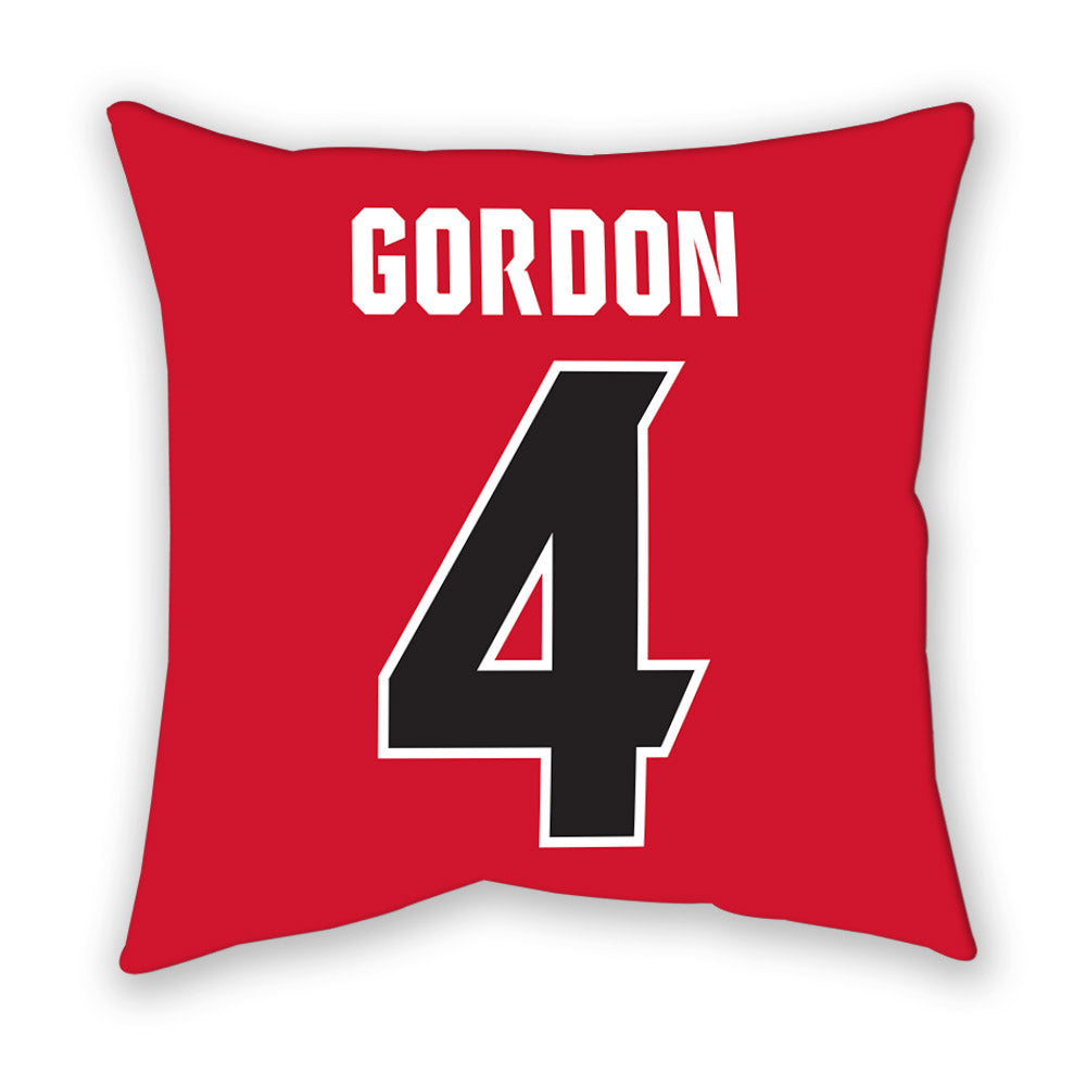 NC State - NCAA Men's Soccer : Joshua Gordon - Pillow-1