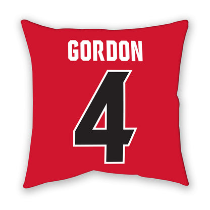 NC State - NCAA Men's Soccer : Joshua Gordon - Pillow-1