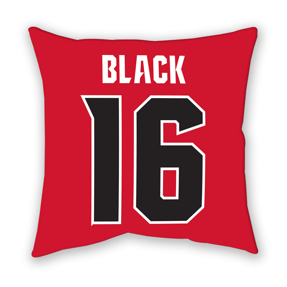 NC State - NCAA Baseball : Collins Black - Pillow-1