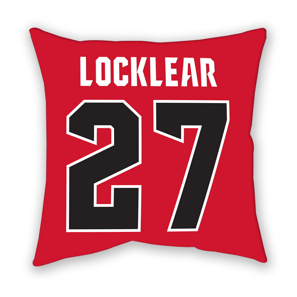 NC State - NCAA Football : Ashton Locklear - Pillow-1