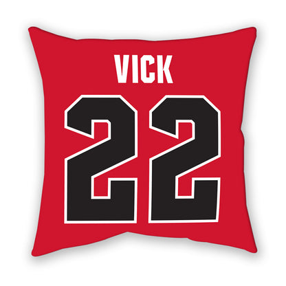 NC State - NCAA Football : Jackson Vick - Pillow-1