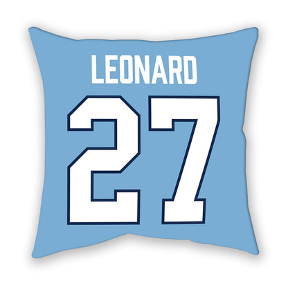 UNC - NCAA Women's Lacrosse : GraceAnn Leonard - Pillow-1
