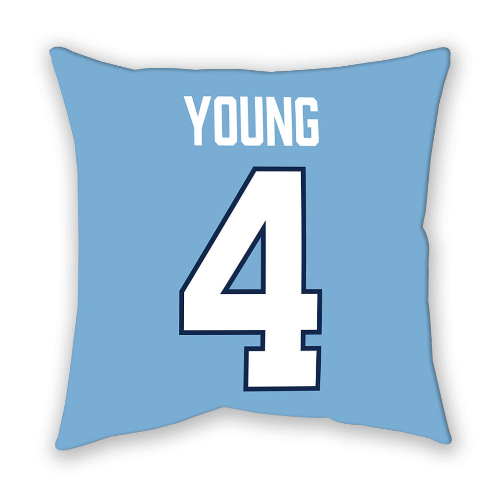 UNC - NCAA Men's Basketball : Jaydon Young - Pillow-1