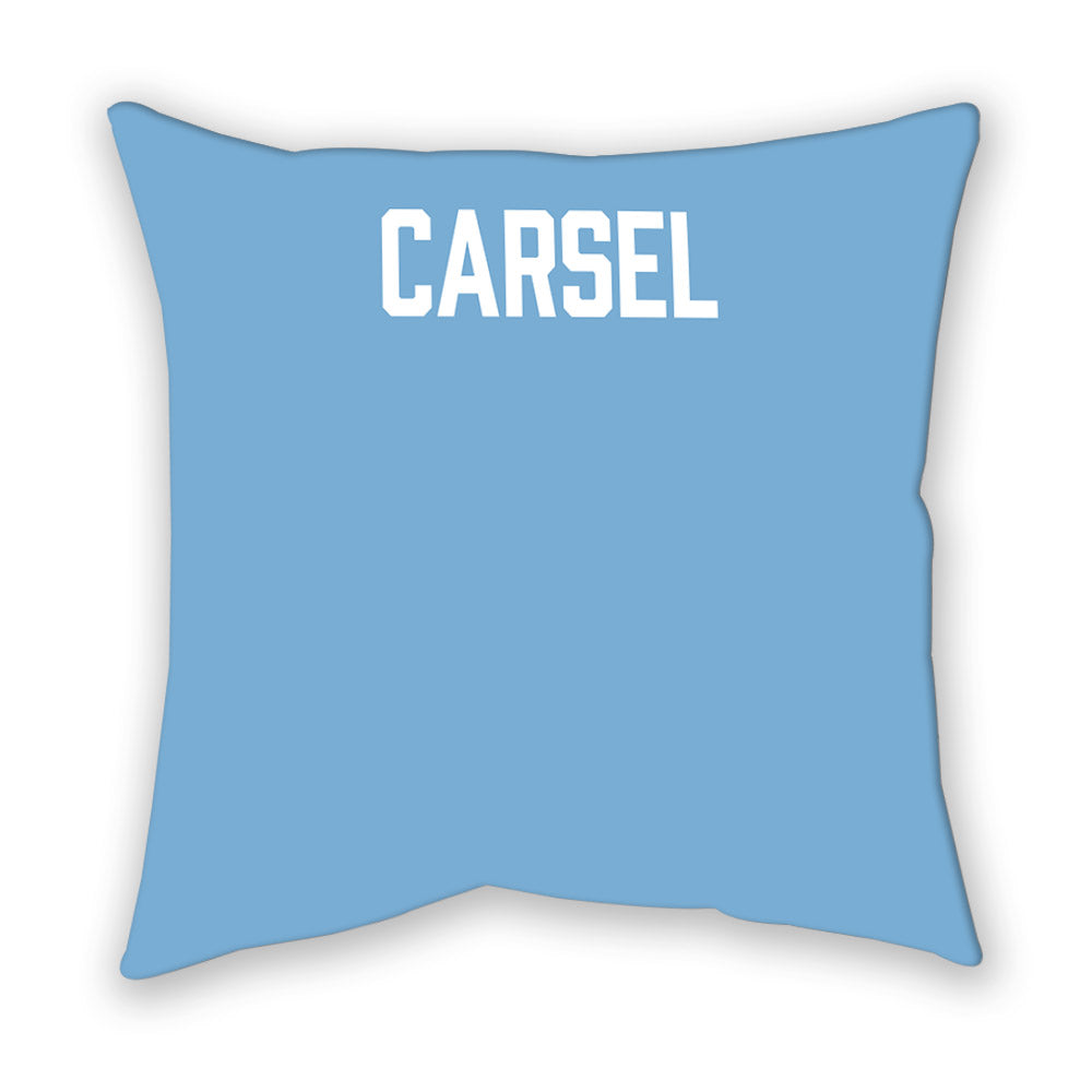 UNC - NCAA Men's Swimming & Diving : Isaac Carsel - Pillow-1