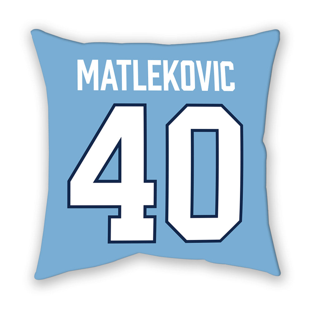 UNC - NCAA Men's Basketball : Ivan Matlekovic - Pillow-1