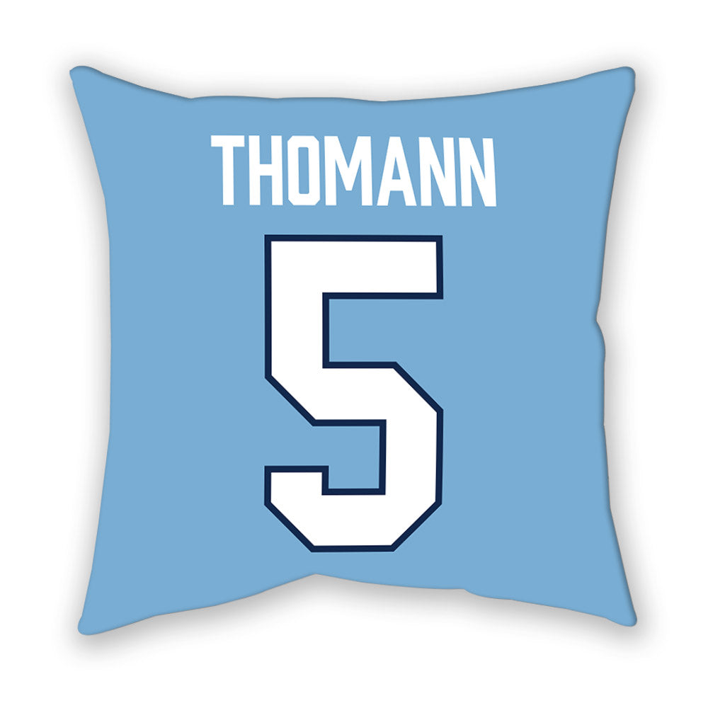 UNC - NCAA Men's Lacrosse : Peter Thomann - Pillow-1