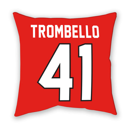 Texas Tech - NCAA Baseball : Brady Trombello - Pillow-1