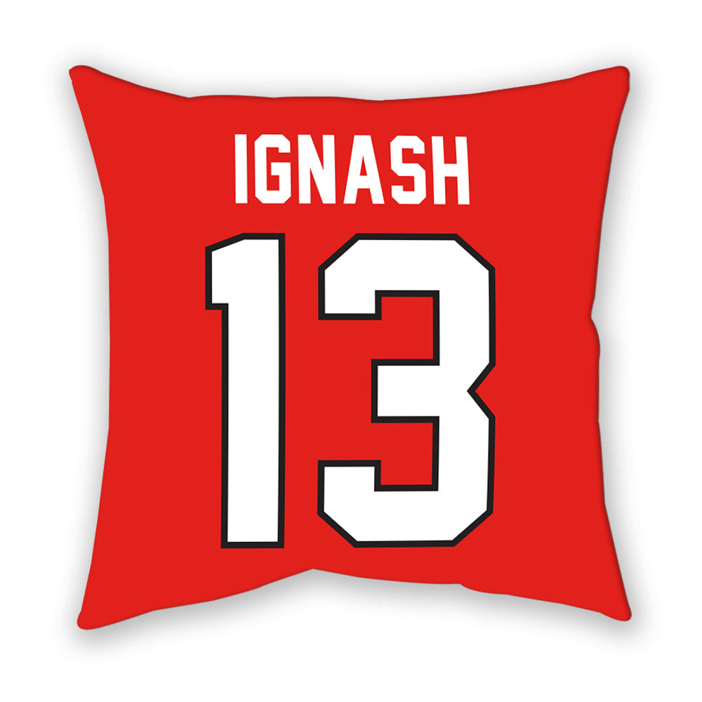 Texas Tech - NCAA Women's Volleyball : Shelby Ignash - Pillow-1