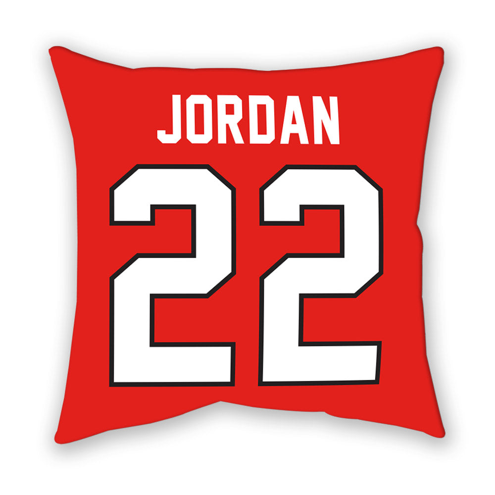 Texas Tech - NCAA Women's Volleyball : Faith Jordan - Pillow-1