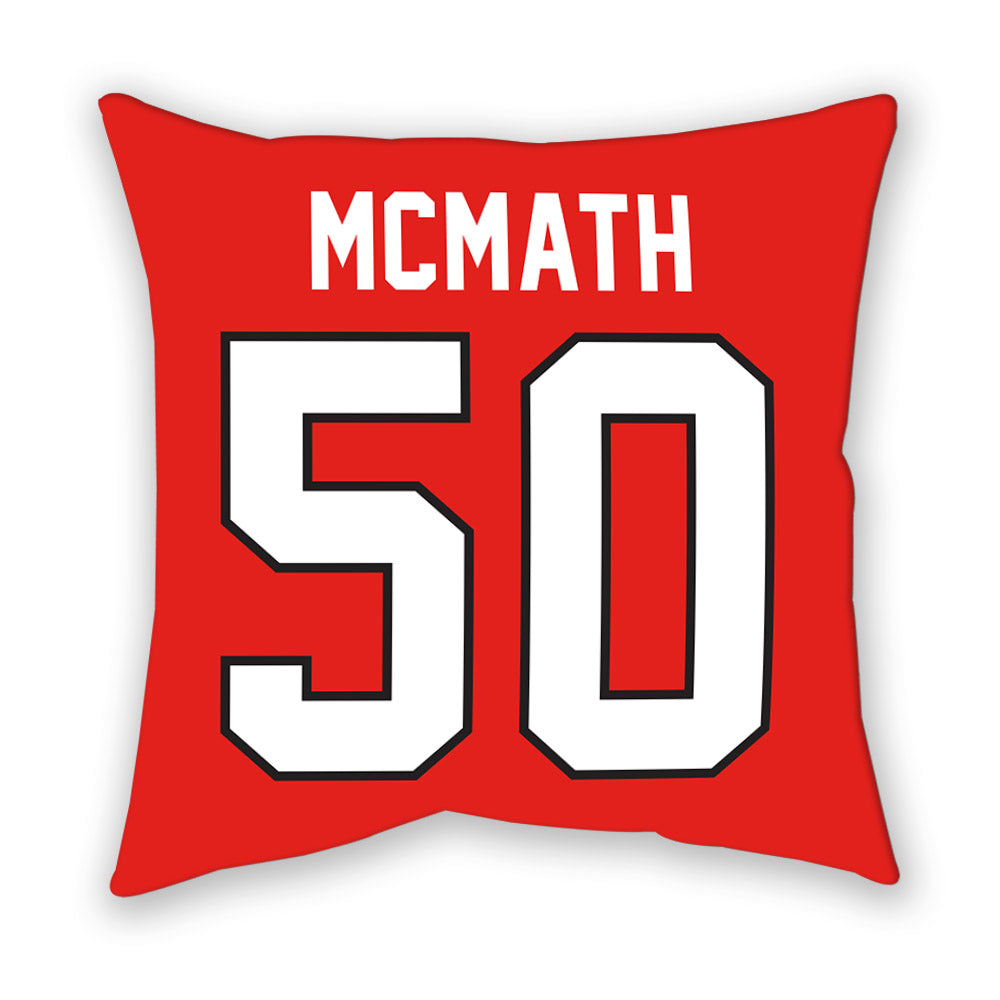 Texas Tech - NCAA Football : Patrick McMath - Pillow-1