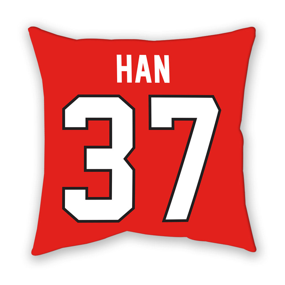 Texas Tech - NCAA Baseball : Heeryun Han - Pillow-1