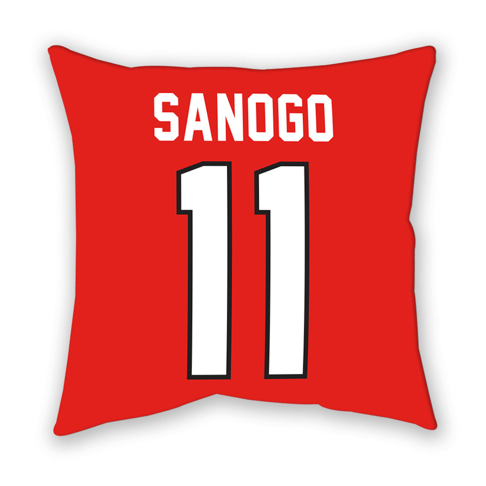 Texas Tech - NCAA Women's Basketball : Sarengbe Sanogo - Pillow-1