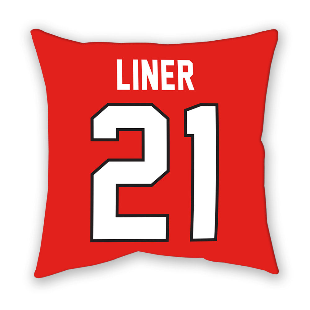 Texas Tech - NCAA Women's Soccer : Reese Liner - Pillow-1