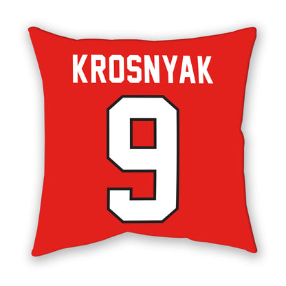 Texas Tech - NCAA Women's Soccer : Carolina Krosnyak - Pillow-1