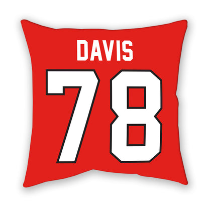 Texas Tech - NCAA Football : Ellis Davis - Pillow-1