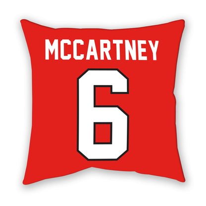 Texas Tech - NCAA Women's Soccer : Emilie McCartney - Pillow-1
