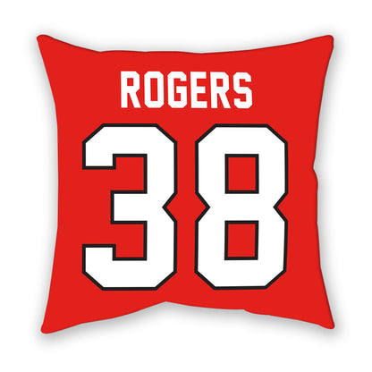 Texas Tech - NCAA Baseball : Jacob Rogers - Pillow-1