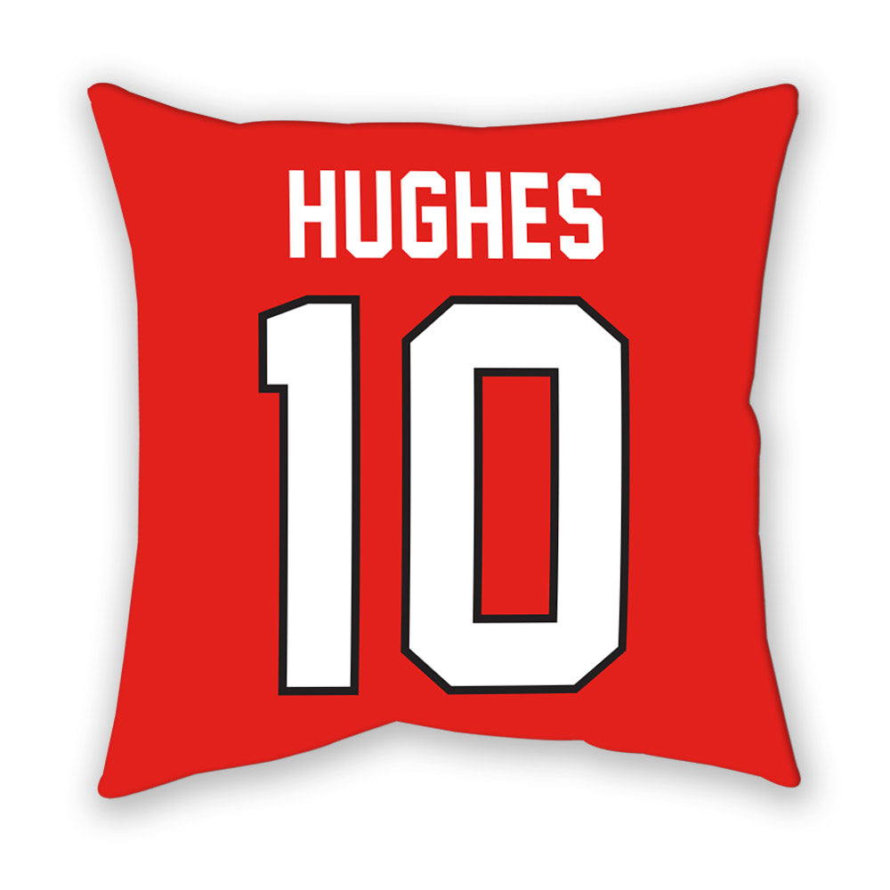 Texas Tech - NCAA Baseball : Logan Hughes - Pillow-1