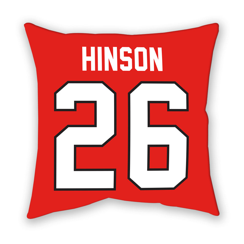 Texas Tech - NCAA Softball : Brianna Hinson - Pillow-1