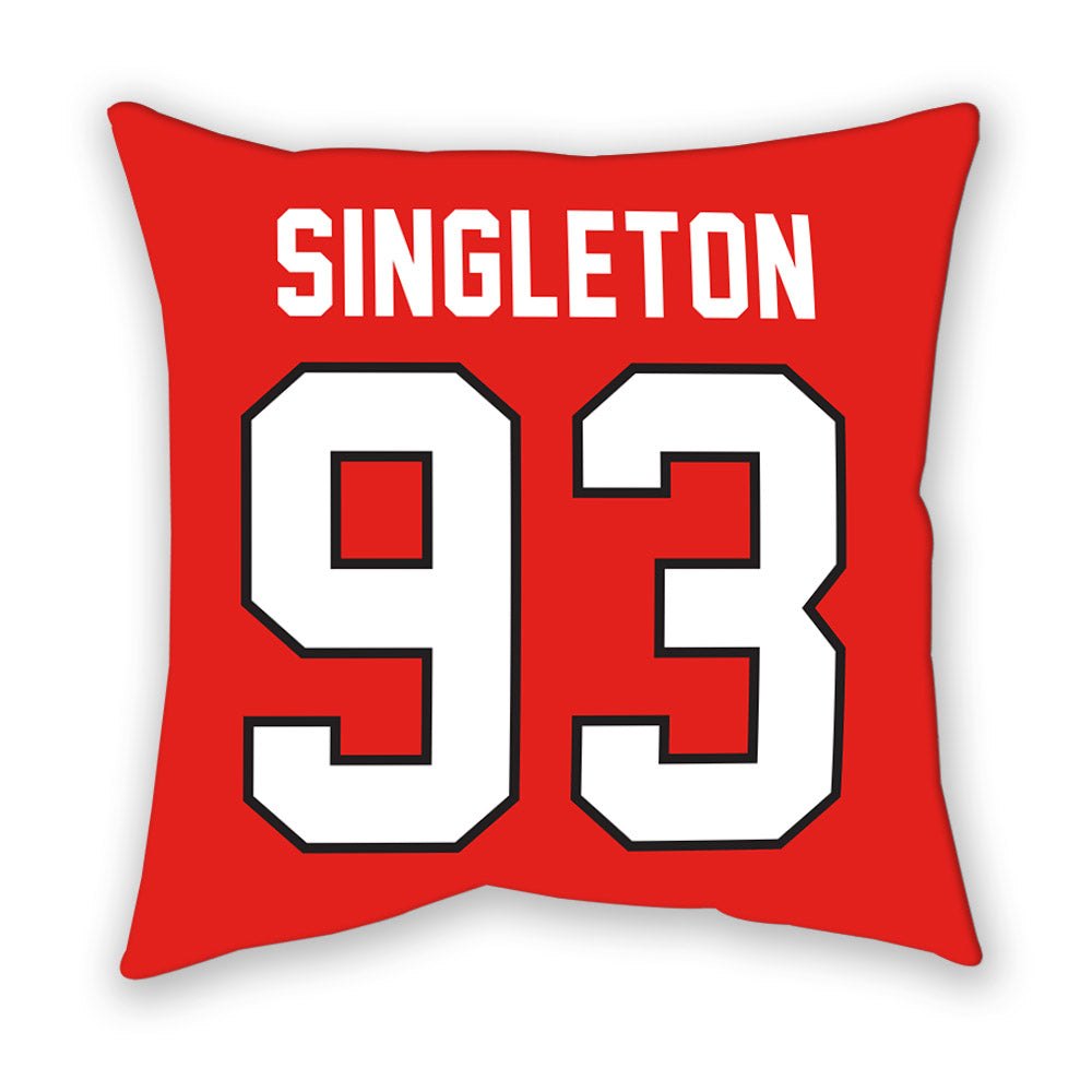 Texas Tech - NCAA Football : Dylan Singleton - Pillow-1