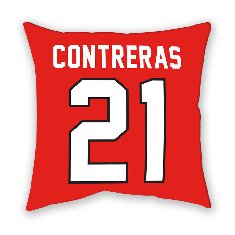Texas Tech - NCAA Women's Volleyball : Emily Contreras - Pillow-1