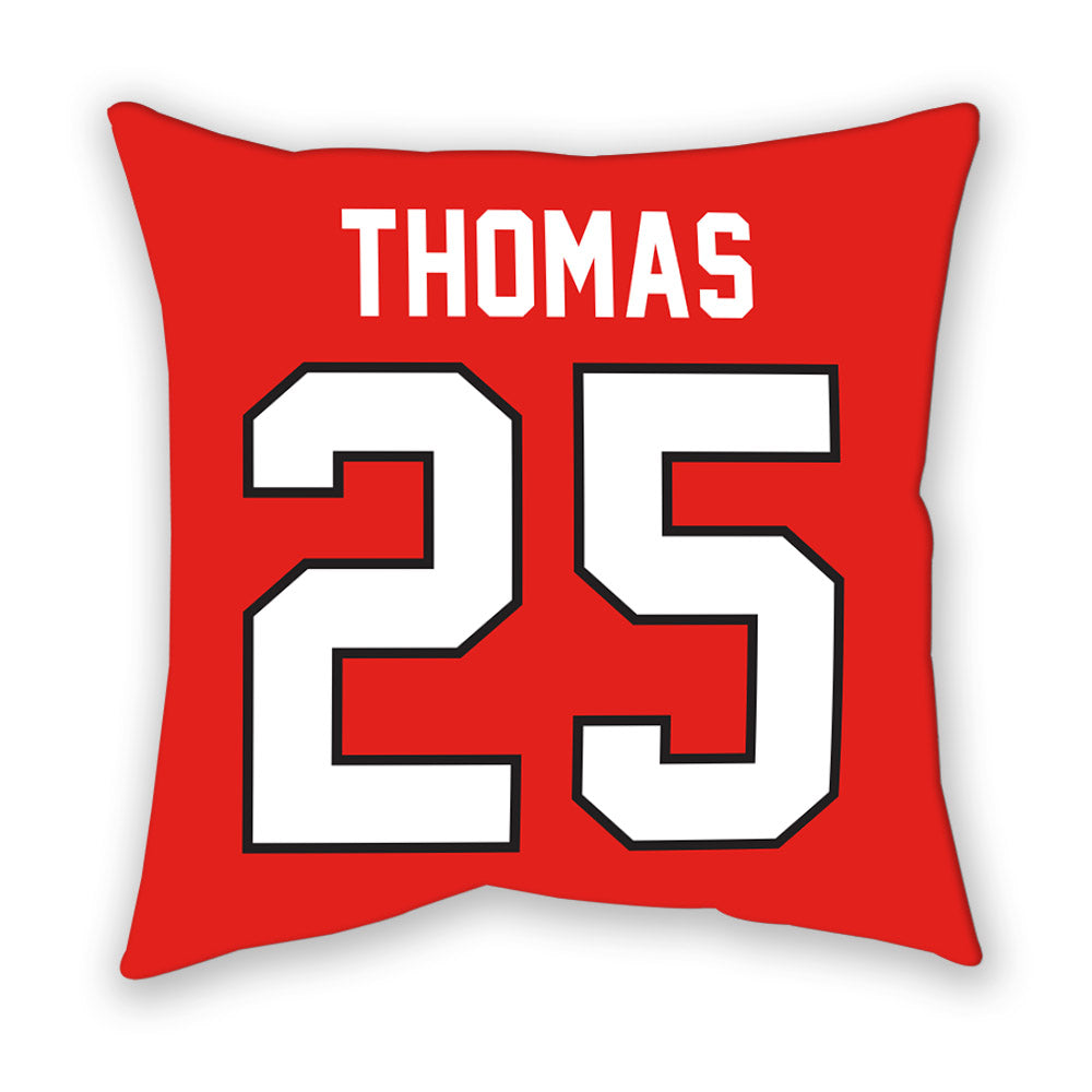 Texas Tech - NCAA Baseball : Chase Thomas - Pillow-1